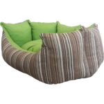 Bronza Pearl Kedi-Köpek Yatağı No: 1 45x55x18 Yeşil - Görsel 2