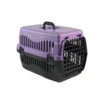 Pet Style Kedi ve Köpek Plastik Taşima Çantasi Küçük Boy 49.5 cm Mor