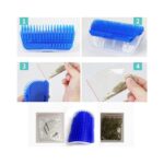 GoodSell Kedi Kaşınma Tarağı Tüy Toplayıcı Tarak Duvar Köşe Kedi Otlu Masaj Oyuncağı - Görsel 4