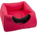 Stella Kırmızı Üç Fonksiyonlu Kedi Yatağı - Görsel 2