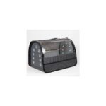 La Vista  Perdeli Jumbo Pet Taşıma Çantası Füme - Görsel 2