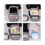 Plastart PT-300 Elekli Açık Kedi Tuvaleti Metalik Siyah - Görsel 2