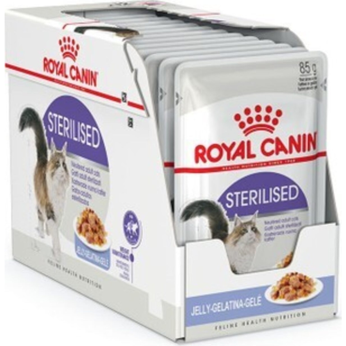 110000013203318.jpg Royal Canin Jelly Sterilised Kısırlaştırılmış Yetişkin Yaş Kedi Maması 85GR x 12 Adet - Görsel 1