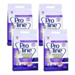 Proline Topaklaşan İnce Tane Lavanta Kokulu Kedi Kumu 10 lt x 4