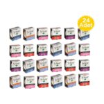 Schesir Karışık Çeşit Kedi Konservesi 24 Adet