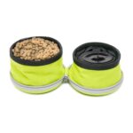 True Love Su Geçirmez, Sızdırmaz Neon Sarı Taşınabilir Mama-Su Kabı - Görsel 2