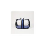 Bacco Milano Şeffaf Kedi ve Köpek Taşıma Çantası Mavi - Görsel 2