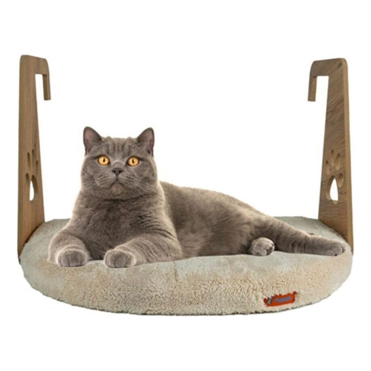 110000130427635.jpg Pugalo Tırmalama PUGALO Kalorifer Radyatör Petek Yatağı Kedi Köpek Geniş Kalorifer Yatağı Silinebilir Krem Rengi - Görsel 1