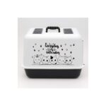 Yıldızhane Hediyeli Kapalı Kedi Tuvalet Kabı 54,5 x 39,5 x 39 cm Kırılmaz Flip Kapak Kürek Hediyeli - Görsel 2