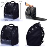 Zavansa Kedi Köpek Taşıma Sırt Çantası Astronot Çanta - Siyah - Görsel 4