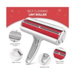 Chichie Puchie Hazneli Kedi Köpek Tüy Toplayıcı ve Toz Temizleyici Kırmızı - Görsel 4