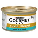 Purina Gourmet Gold Kıyılmış Ton Balıklı Kedi Yaş Mama 85 gr x 24 Ade - Görsel 4