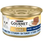 Purina Gourmet Gold Kıyılmış Ton Balıklı Kedi Yaş Mama 85 gr x 24 Ade - Görsel 5