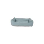 XMARKETTR Yıkanabilir Kumaş Konforlu Kedi Köpek Yatağı Yeşil Medium 65X45 cm - Görsel 2