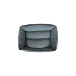 XMARKETTR Yıkanabilir Kumaş Konforlu Kedi Köpek Yatağı Yeşil Medium 65X45 cm - Görsel 3