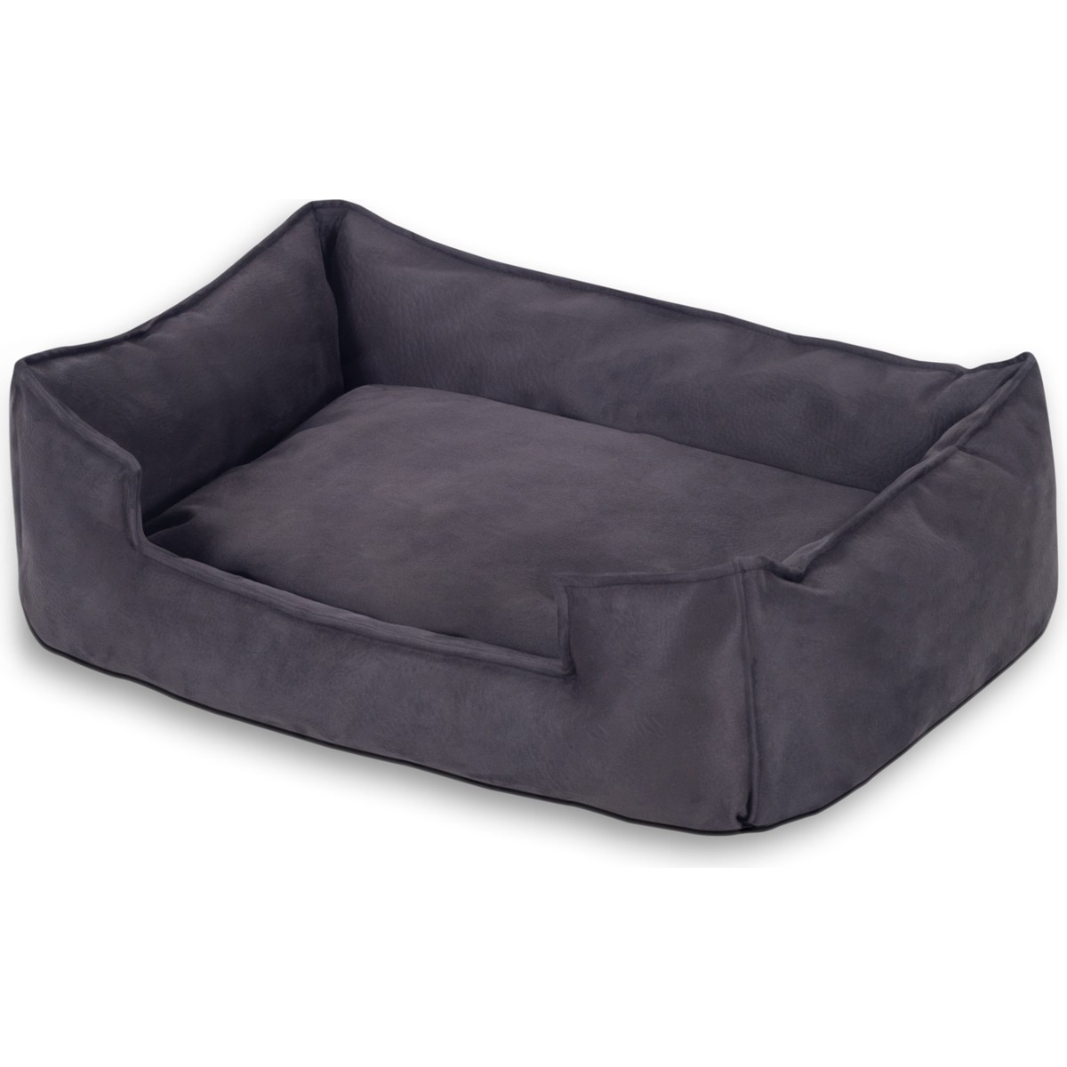 110000258029160.jpg Brt Pet Kedi Yatağı, Küçük Irk Köpek Yatağı 60x45 Karışık Gri Tonlarda - Görsel 1