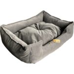 Brt Pet Kedi Yatağı, Küçük Irk Köpek Yatağı 60x45 Karışık Gri Tonlarda - Görsel 3