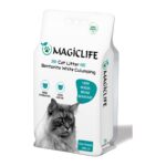 Magiclife İnce Tane Kokusuz Naturel Beyaz Bentonit Kedi Kumu 20 lt
