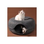 Hainan Shenda Donut Kedi Yatağı - Siyah (Yurt Dışından) - Görsel 2