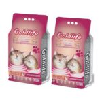 Goldlife Aktif Karbonlu Çiçek Kokulu Kedi Kumu 10 lt x 2