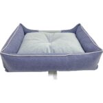 Pawiyans Couch Box Kedi Köpek Yatağı Yıkanabilir Fermuarlı Astarlı Elyaf Dolgu - Görsel 5
