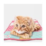 Fosil Avm Elektrikli Isı Pedi 220V 18W Köpek Kedi Tavşan Isıtıcı Mat Battaniye Yatak 40 x 40 cm - Görsel 2