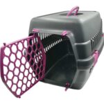 Exotic Home Plastik Kedi Köpek Taşıma Çantası 32,5/48 cm Pembe