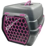 Exotic Home Plastik Kedi Köpek Taşıma Çantası 32,5/48 cm Pembe - Görsel 2