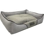 Pawiyans Couch Box Kedi Köpek Yatağı Üst Kalite Yıkanabilir Fermuarlı Kılıf. Astarlı Elyaf. Iç Minderli - Görsel 3