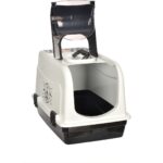 Yıldızhane Small Küçük Boy Kapalı Kedi Tuvaleti ve Kürek Hediyeli - Yavru Kediler Içindir - 25X46X31 - Görsel 3