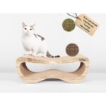 Felidae Oluklu Mukavva Karton, Kedi Tırmalama Kanepesi - Medium (59x20x24cm) Kedi Tırmalama Kartonu, Kedi Tırmalama Direği, Kedi Tırmalama Tahtası, Kedi Tırmalama Lounge - Görsel 3