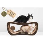Felidae Oluklu Mukavva Karton, Kedi Tırmalama Kanepesi - Large (67,5x28,5x24cm) Kedi Tırmalama Kartonu, Kedi Tırmalama Direği, Kedi Tırmalama Tahtası, Kedi Tırmalama Lounge - Görsel 3