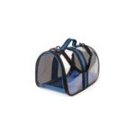 Pet Pretty Bacco Milano Şeffaf Kedi Köpek Taşıma Çantası Mavi - Görsel 2