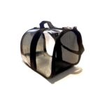 Pet Pretty Bacco Milano Şeffaf Kedi Köpek Taşıma Çantası Siyah
