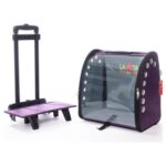 La Vista  Volmin Petshop Kedi Köpek Tekerlekli Kale Valiz 36X27X41H - Görsel 2