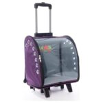 La Vista  Volmin Petshop Kedi Köpek Tekerlekli Kale Valiz 36X27X41H - Görsel 3