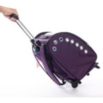 La Vista  Volmin Petshop Kedi Köpek Tekerlekli Kale Valiz 36X27X41H - Görsel 4