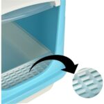 Flip Kapalı Lüx Kedi Tuvaleti Kürek - Görsel 3