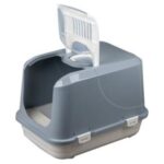 Çınar Dizayn Çinar Dizayn Xxl Büyük Boy Kapalı Kedi Tuvaleti Gri