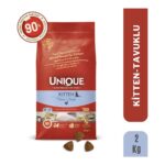 Unique Kıtten Cat Wıth Chicken Tavuklu Yavru Kedi Maması 2 kg