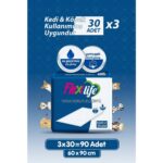 Flexi Flexilife Evcil Hayvan Çiş Pedi Yatak  60X90 cm 90 Kullanım