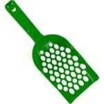 Dilekita İri Delikli Elekli Kedi Kumu Küreği