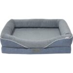 Pawiyans Bolster Üst Kalite Köpek Yatağı 6,5 ve 10 cm Süngerli Kılıflı  Sıvı Geçirmez Alezli 2 Fermuarlı - Görsel 4