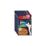 Felix Sensation Sığır & Domatesli Kedi Yaş Mama 85 gr 26 Ad