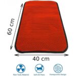 Skyinn Kedi Kumu Paspası Kedi Tuvalet Önü Elekli Paspas Yıkanabilir Silinebilir - Görsel 2