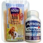 Amore Osso Köpek Glukozamin Xl Tablet 72X1000MG ve Çiğneme Ödül Çubukları 72 Adet
