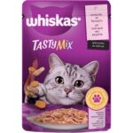 Whiskas Tastymix Somon & Havuçlu Yaş Mama 28 X 85 gr