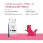 Toi Moi 2'Lİ paket, Toi Moi Bebek Pudrası Kokulu Sodyum Bentonit Kedi Kumu 10 L - Görsel 4