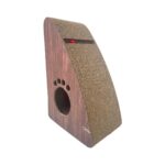 Felidae Doğal Kedi Otlu ve Zilli Toplu Kedi Tırmalama Kartonu (X-Large), Sıkıştırılmış Oluklu Mukavva Karton Kedi Tırmalaması 60X39X24CM - Görsel 2