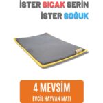 pawdaz Serin (60X40CM) - 4 Mevsim Kedi/ Köpek Matı, Sıcak Veya Soğuk Kullanılabilen Minder Yatak